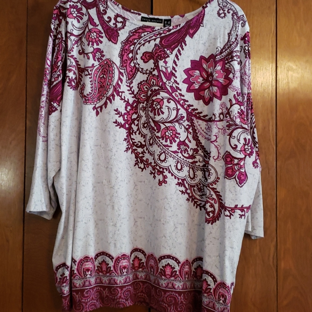 Plus Size, Susan Graver Blouse